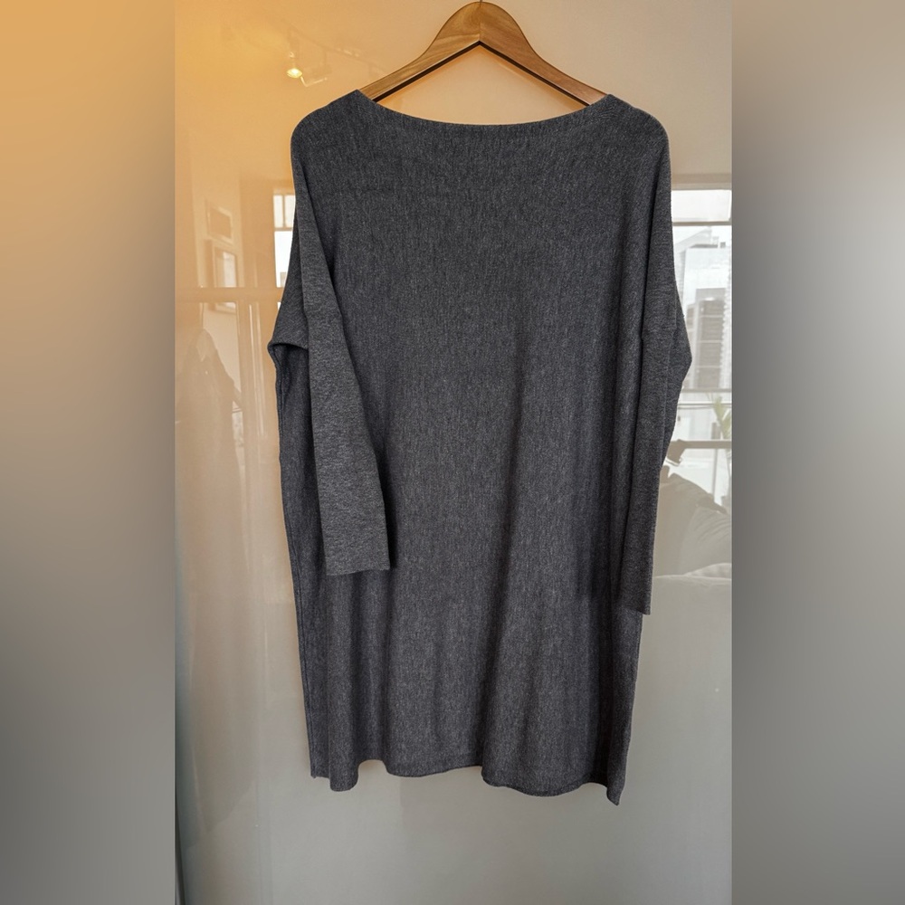 VICI COLLECTION - Gray Long Sleeve Dress - Small